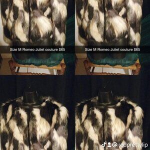 Romeo Juliet couture fur coat
